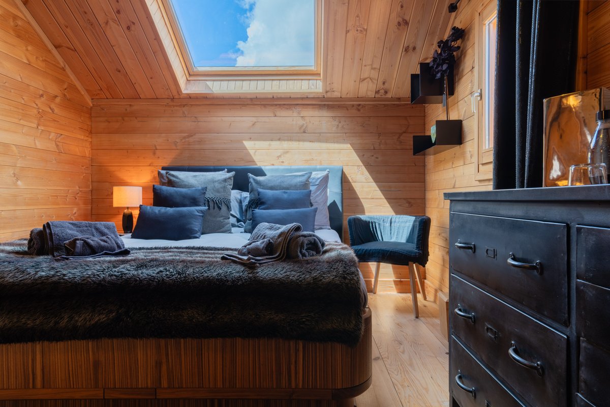 Chalet Datcha — intérieur chaleureux
